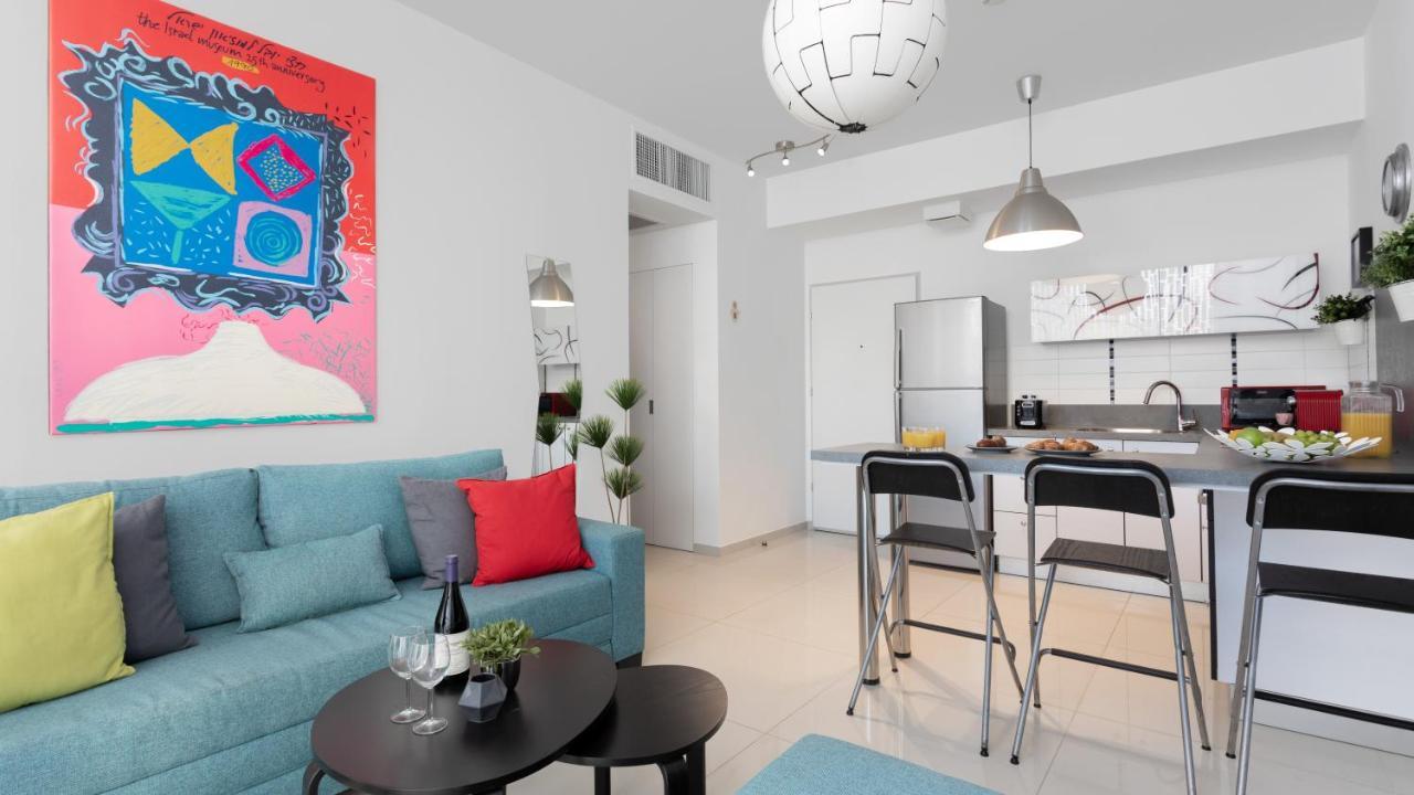 Stylish 1Br Flat For 4 Ppl In Allenby By Holyguest Tel-Aviv Kültér fotó