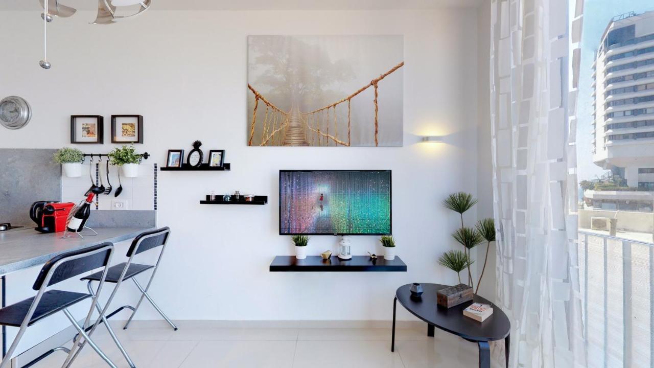 Stylish 1Br Flat For 4 Ppl In Allenby By Holyguest Tel-Aviv Kültér fotó